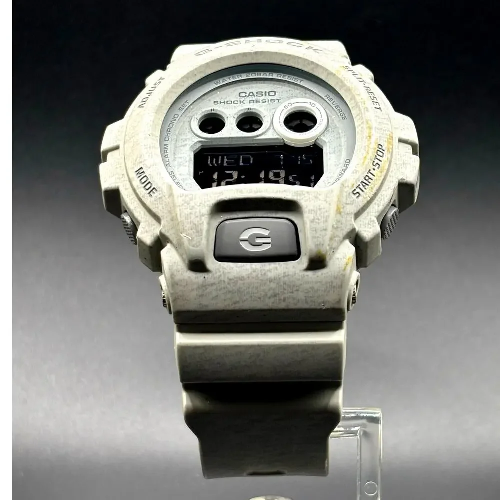 Casio G-Shock GD-X6900HT-7 Heathered White XL Digital Watch